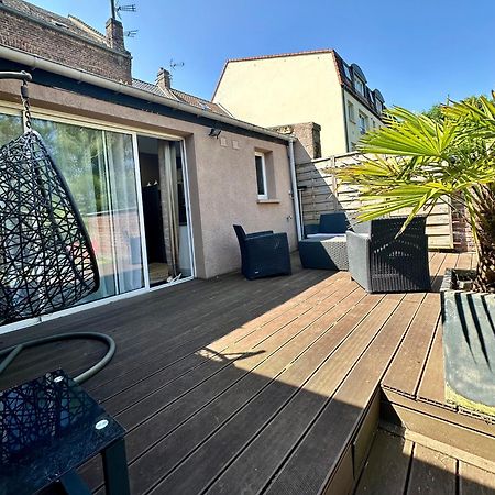 Oasis Citadine Terrasse Intime Jardin Privatif En Plein Centre Ville 70M2 Cambrai Exteriér fotografie